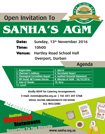 SANHA AGM